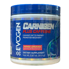 Carnitine plus caffeine; Imagen del empaque de una solución de carnitina.