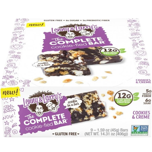 The complete cookie fied bar 9 bars